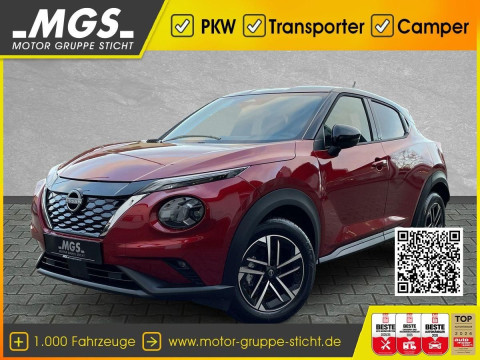 Automodell: Juke in der Farbe rot
