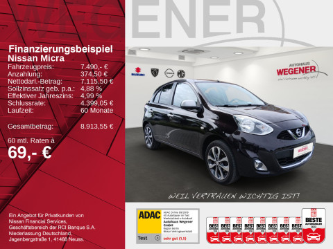 Ansicht 2 - Gebrauchtwagen Fahrzeug, Modell Micra der Marke Nissan von Verkäufer Auto-Center Wegener GmbH - Filiale Nauen