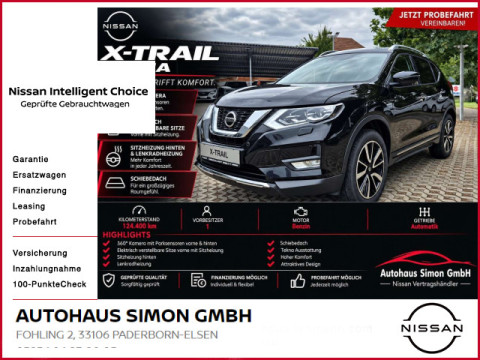Automodell: X-Trail in der Farbe schwarz