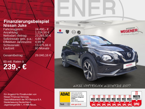 Ansicht 2 - Gebrauchtwagen Fahrzeug, Modell Juke der Marke Nissan von Verkäufer Autohaus Wegener Berlin GmbH - Filiale Spandau