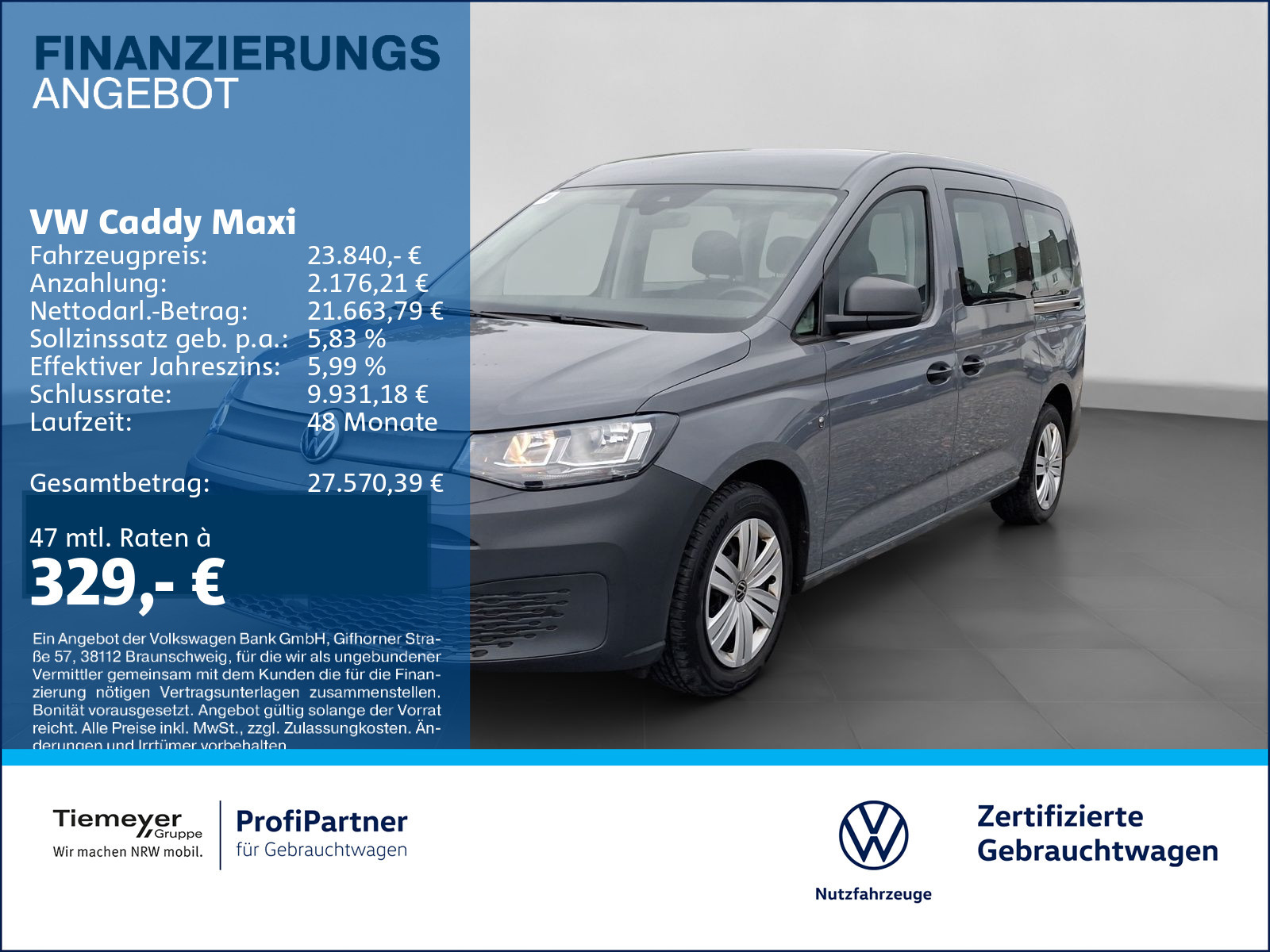 Volkswagen Caddy Maxi TSI Volkswagen Caddy Maxi TSI