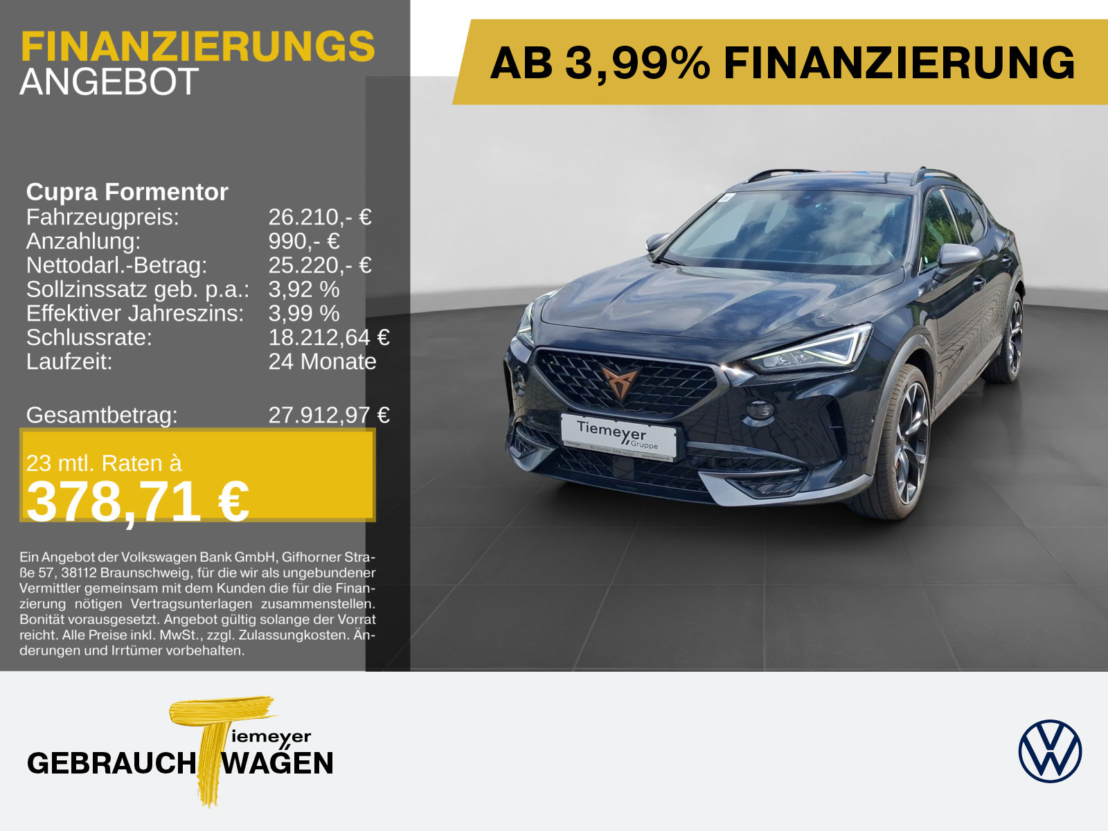 Cupra Formentor 2.0 TSI Cupra Formentor 2.0 TSI