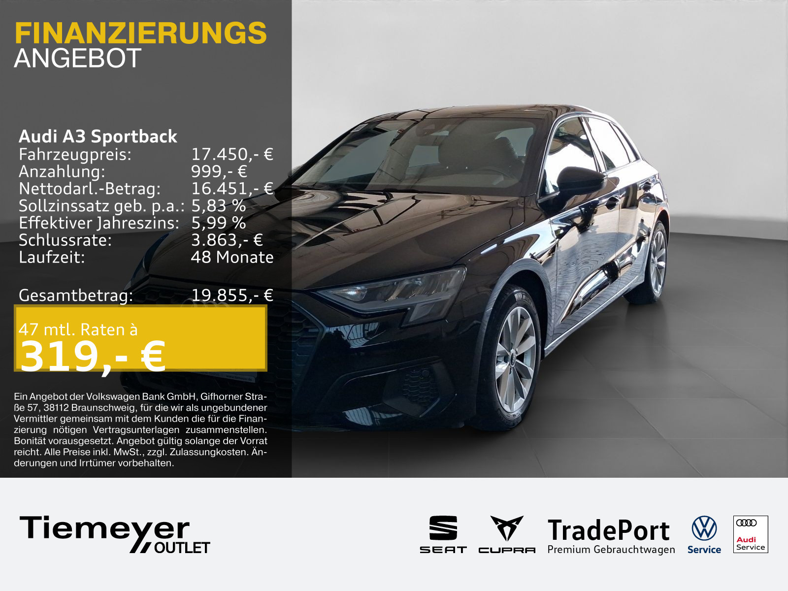Audi A3 Sportback 30