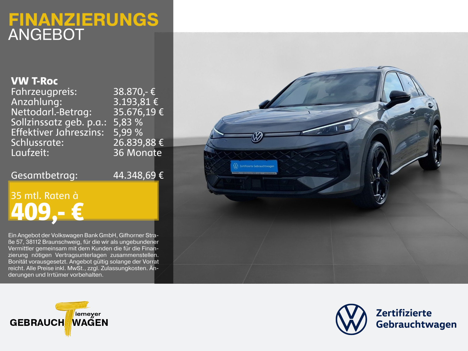 Volkswagen T-Roc 1.5 eTSI Volkswagen T-Roc 1.5 eTSI