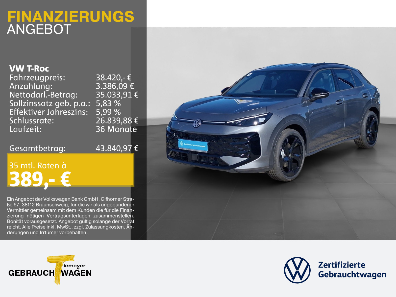 Volkswagen T-Roc 1.5 eTSI Volkswagen T-Roc 1.5 eTSI