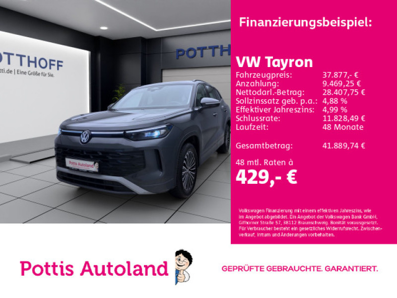 Bild 0: Volkswagen Tayron 1.5 eTSI DSG LIFE PANO AHK NAVI KAMERA