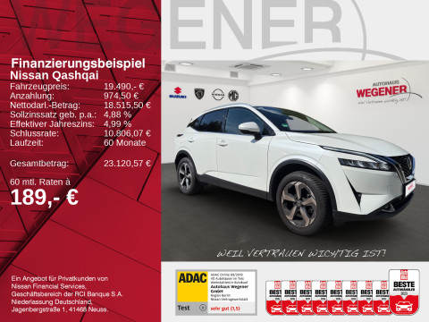 Ansicht 2 - Gebrauchtwagen Fahrzeug, Modell Qashqai der Marke Nissan von Verkäufer Autohaus Wegener Berlin GmbH - Filiale Spandau
