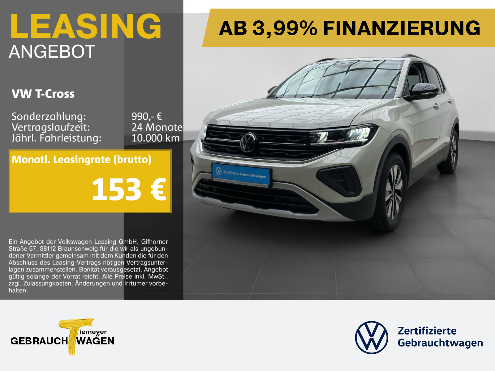 Volkswagen T-Cross 1.0 TSI