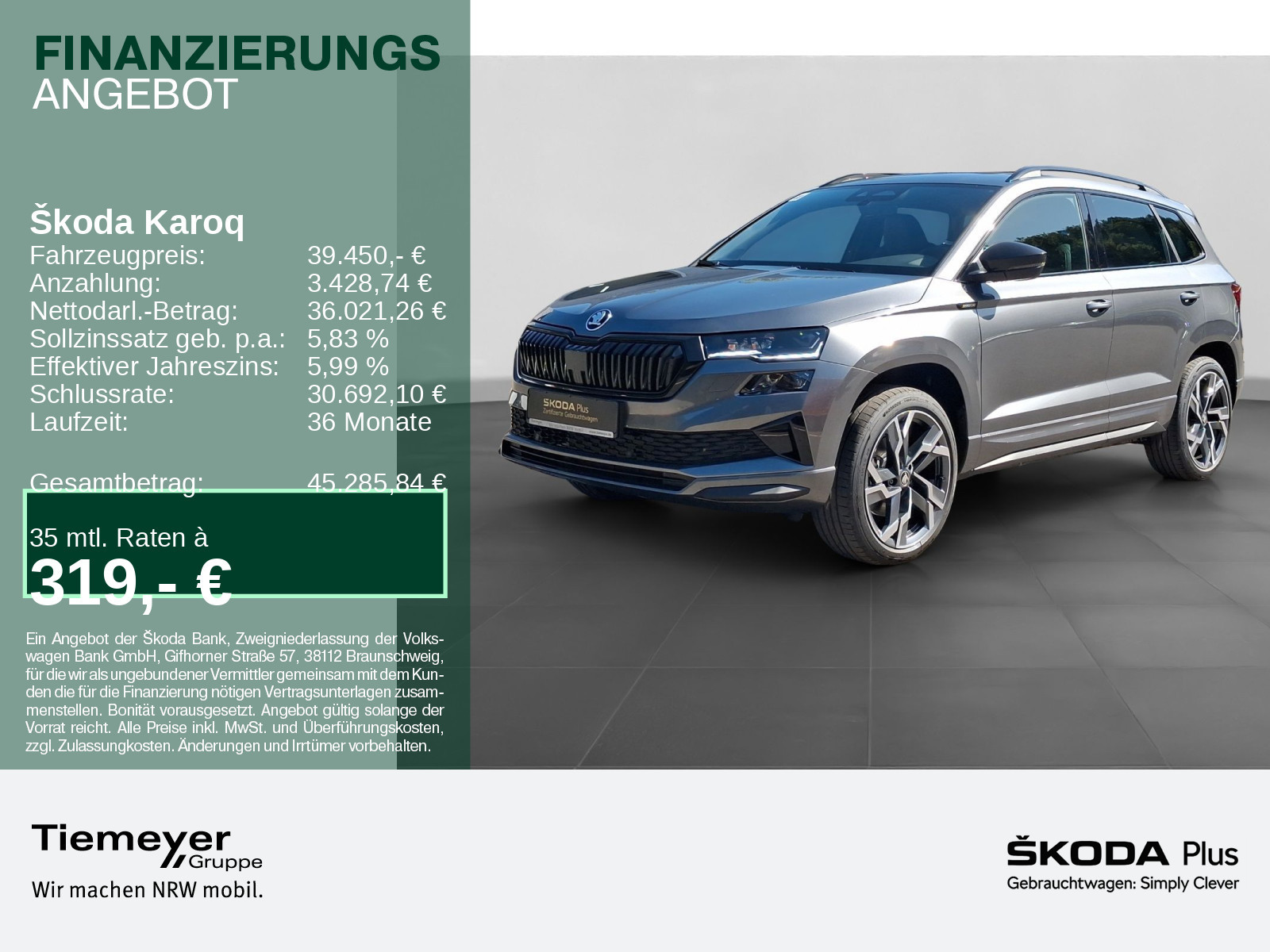 Škoda Karoq 2.0 TSI Škoda Karoq 2.0 TSI