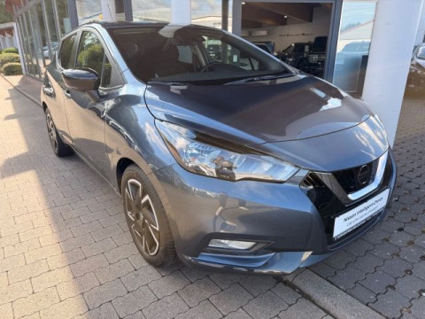 Automodell: Micra in der Farbe grau