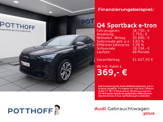 Audi Q4 Sportback e-tron 40 S LINE LM20 KAMERA NAVI+ MATRIX