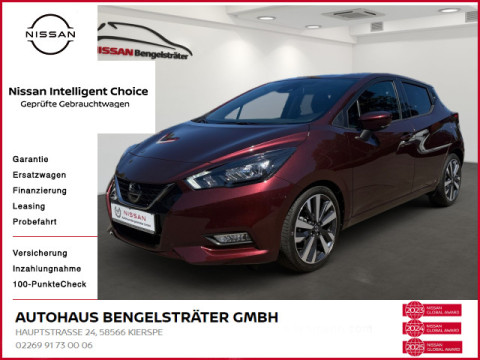Automodell: Micra in der Farbe rot