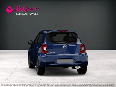 Ansicht 5 - Gebrauchtwagen Fahrzeug, Modell Micra der Marke Nissan von Verkäufer Autohaus MKM Huber GmbH / Gebrauchtwagenpark