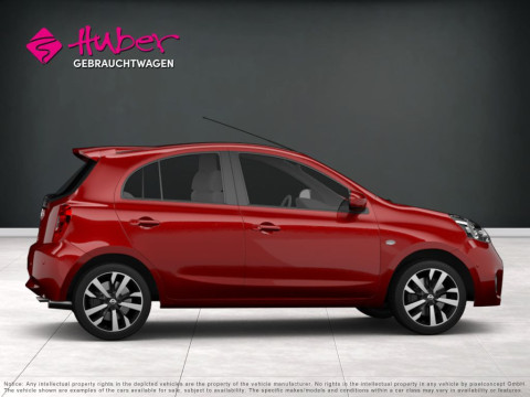 Ansicht 6 - Gebrauchtwagen Fahrzeug, Modell Micra der Marke Nissan von Verkäufer Autohaus MKM Huber GmbH / Gebrauchtwagenpark