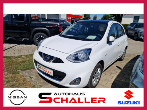 Automodell: Micra in der Farbe weiß
