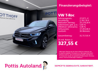 Volkswagen T-Roc 1.0 TSI R-LINE KAMERA PDC SITZHZG LM19