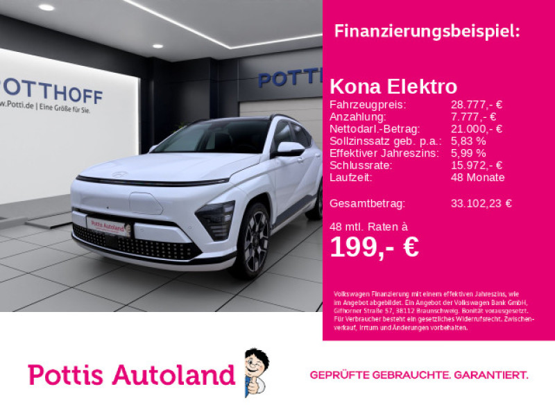 Bild 0: Hyundai Kona Elektro PRIME SCHIEBEDACH KAMERA NAVI HuD