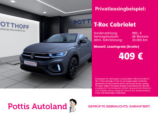 Volkswagen T-Roc Cabriolet 1.5 TSI DSG EDITION GREY AHK KAMERA NAVI PDC