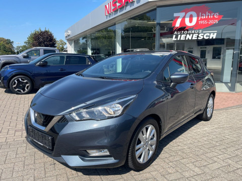 Automodell: Micra in der Farbe grau