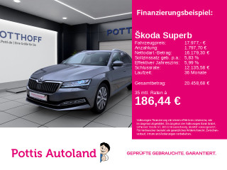 Škoda Superb Combi 2.0 TDI DSG STYLE AHK KAMERA NAVI MATRIX