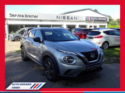 Automodell: Juke in der Farbe silber