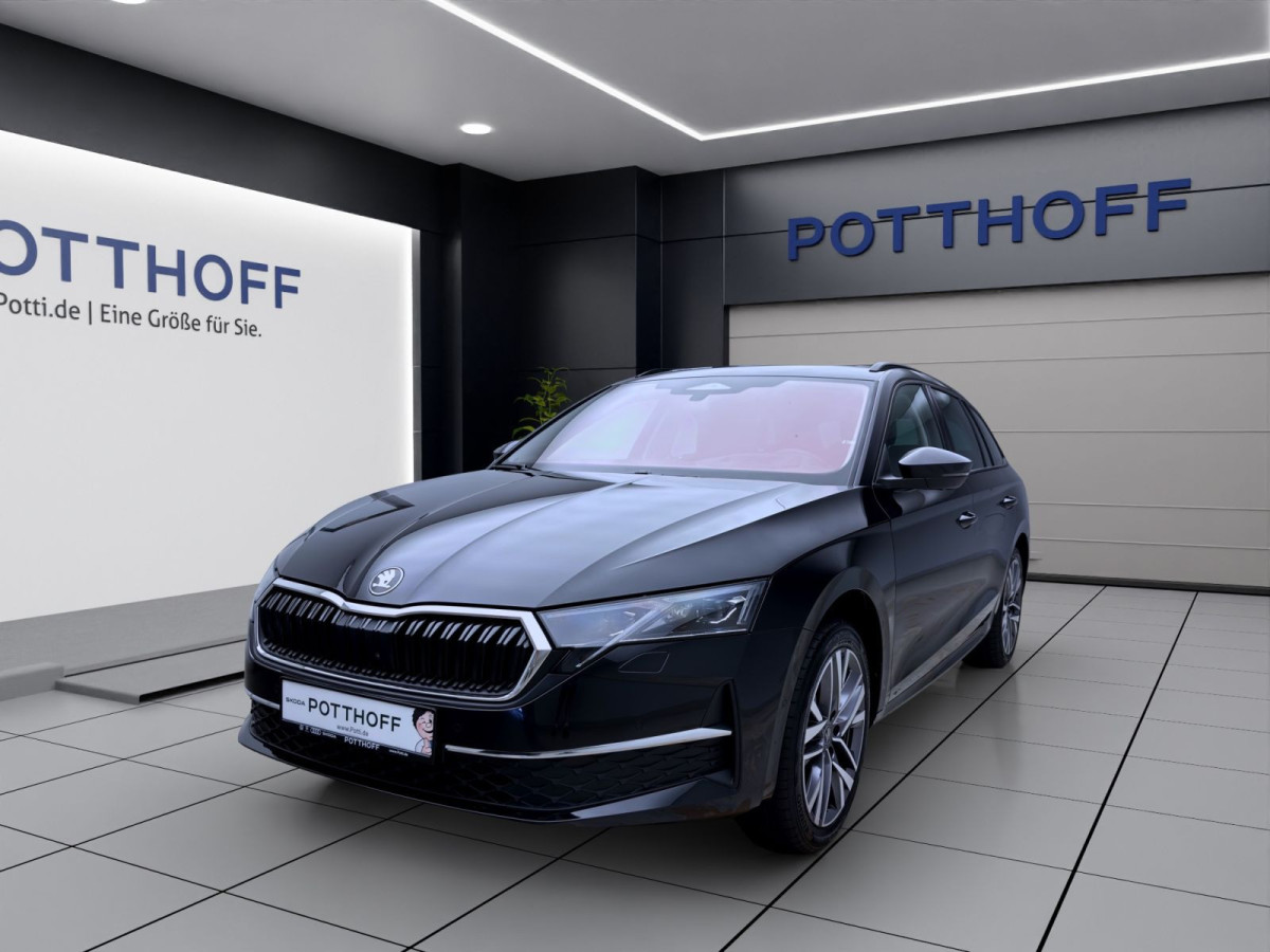 Thumb 1: Škoda OCTAVIA COMBI SELECTION AHK PANO STANDH NAV+ ASSISTENZ+ LICHT+ SICHT+