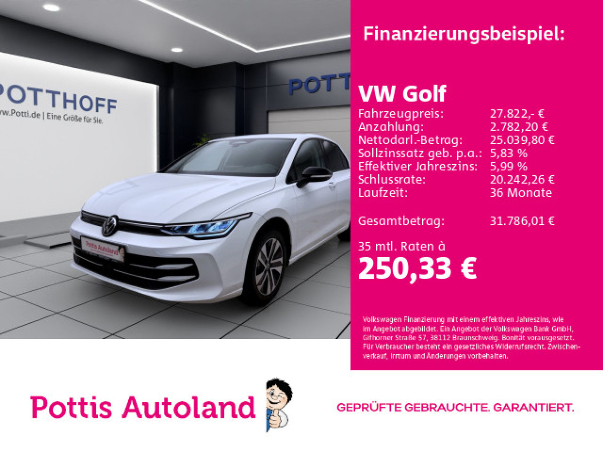 Thumb 0: Volkswagen Golf 1.5 eTSI DSG ENERGY KAMERA LED SITZHZG KLIMA