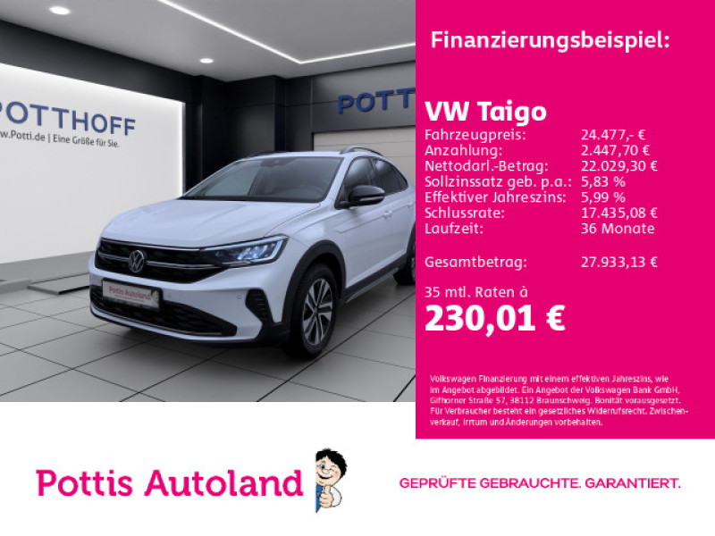 Bild 0: Volkswagen Taigo 1.0 TSI DSG ENERGY KAMERA SITZHZG LED KLIMA