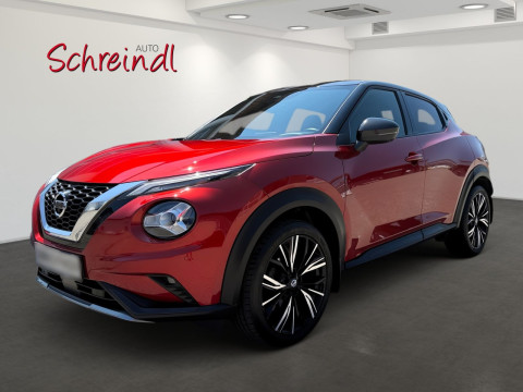 Automodell: Juke in der Farbe rot