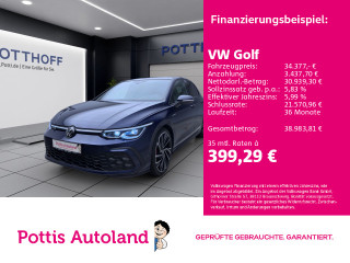 Volkswagen Golf GTD STDHZG PANO IQ.LIGHT NAVI DCC HuD