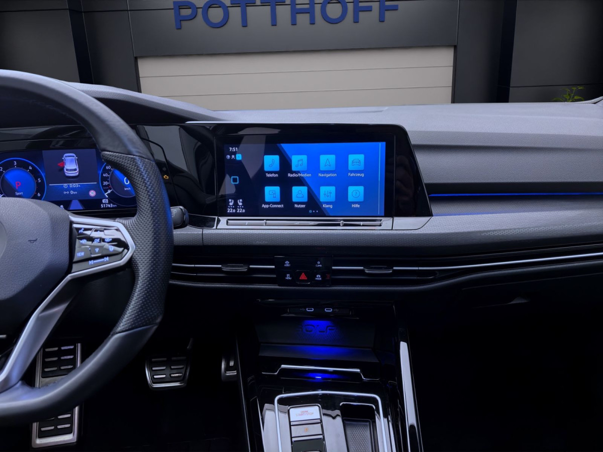 Thumb 14: Volkswagen Golf GTD STDHZG PANO IQ.LIGHT NAVI DCC HuD