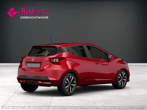Ansicht 2 - Gebrauchtwagen Fahrzeug, Modell Micra der Marke Nissan von Verkäufer Autohaus MKM Huber GmbH / Gebrauchtwagenpark