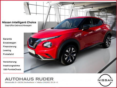 Automodell: Juke in der Farbe rot