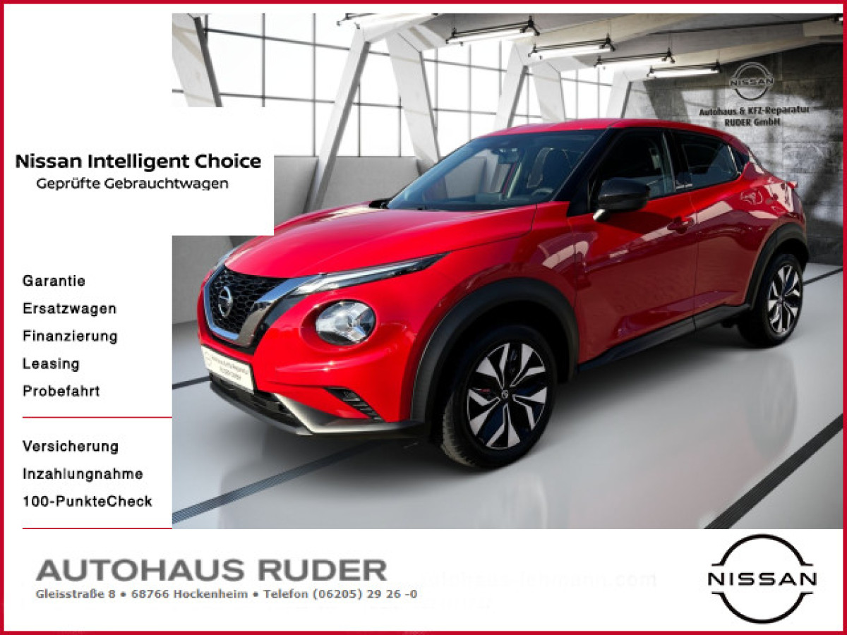 Ansicht 1 - Gebrauchtwagen Fahrzeug, Modell Juke der Marke Nissan von Verkäufer Autohaus und Kfz-Reparatur Ruder GmbH