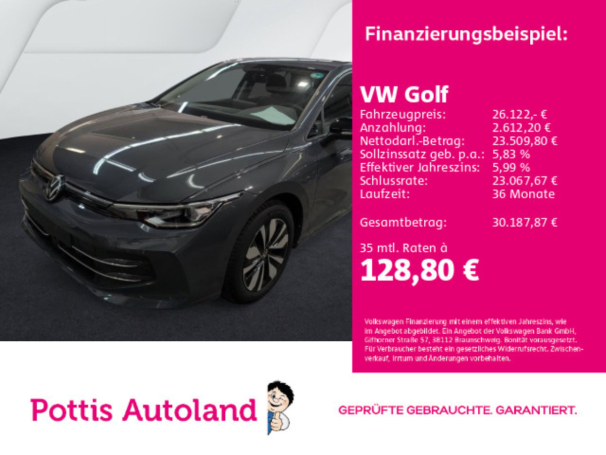 Thumb 0: Volkswagen Golf 2.0 TDI DSG GOAL AHK NAVI KAMERA LED+