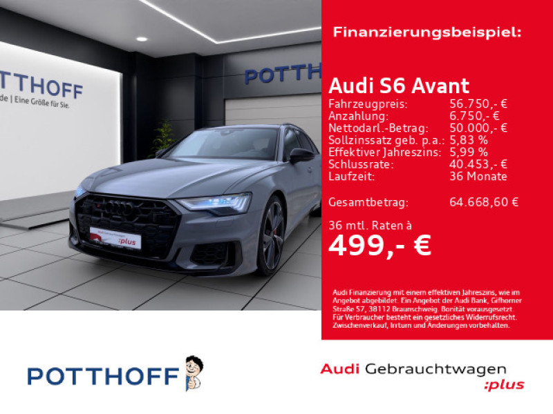 Bild 0: Audi S6 Avant Q PANO HD-MATRIX NAVI B&O SITZHZG