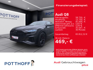 Audi Q8 55 TFSIe Q S LINE AHK HD-MATRIX NAVI B&O