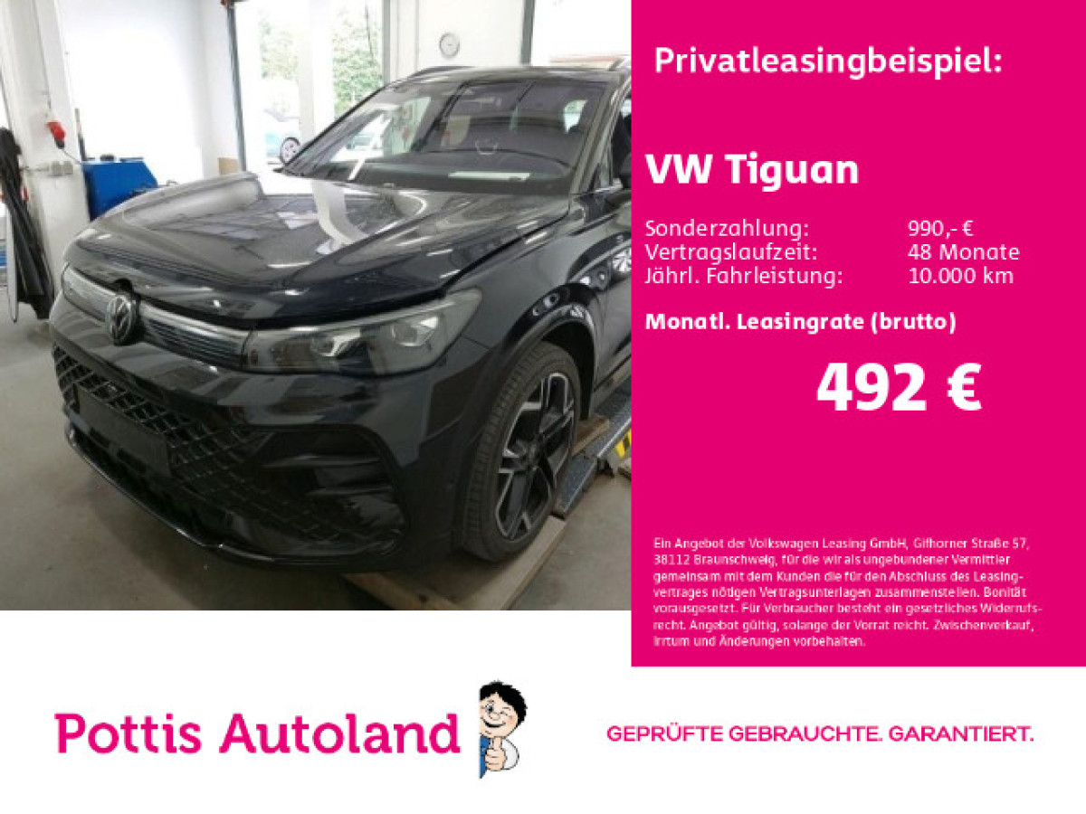Thumb 0: Volkswagen Tiguan 2.0 TDI DSG 4M R-LINE STDHZG PANO AHK NAVI
