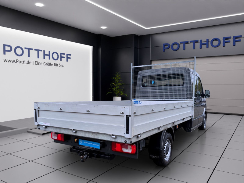 Bild 4: Volkswagen Crafter Pritsche 35 TDI DSG 4M DOKA LANG STDHZG GRA BLUETOOTH DAB+