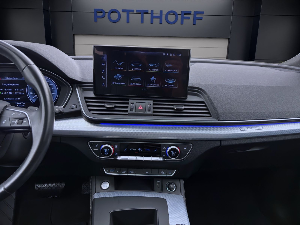 Thumb 14: Audi Q5 Sportback 50 TFSIe Q S LINE PANO AHK MATRIX NAVI B&O