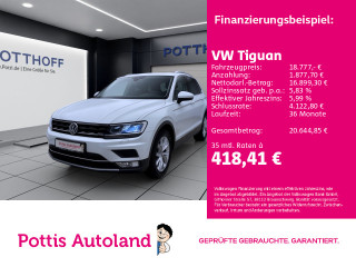 Volkswagen Tiguan 2.0 TDI DSG HIGHLINE PANO AHK NAVI SITZHZG