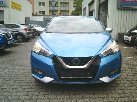 Automodell: Micra in der Farbe blau