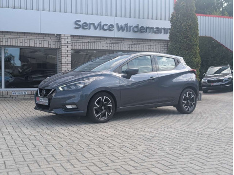 Automodell: Micra in der Farbe grau