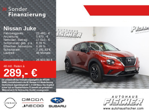 Ansicht 1 - Gebrauchtwagen Fahrzeug, Modell Juke der Marke Nissan von Verkäufer Autohaus Fischer GmbH