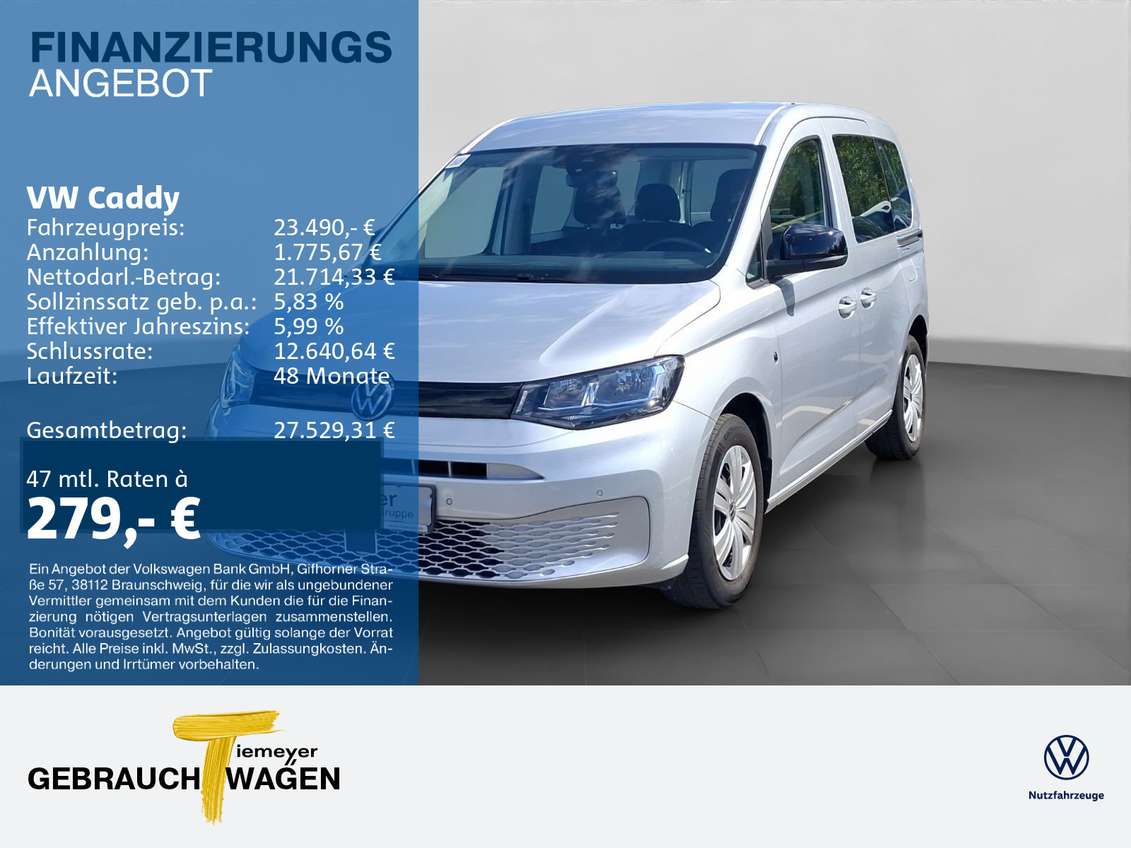 Volkswagen Caddy 1.5 TSI