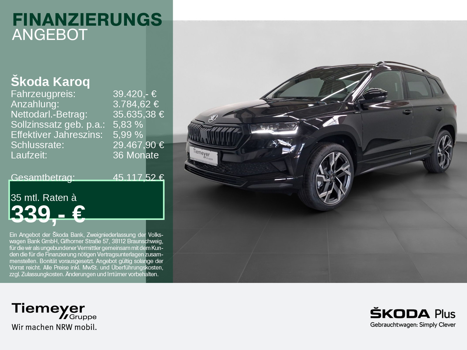 Škoda Karoq 2.0 TSI Škoda Karoq 2.0 TSI