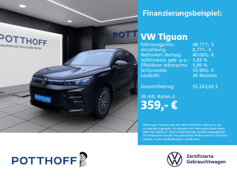 Bild 0: Volkswagen Tiguan 1.5 TSI eHybrid DSG R-LINE AHK NAVI HuD KAMERA DCC