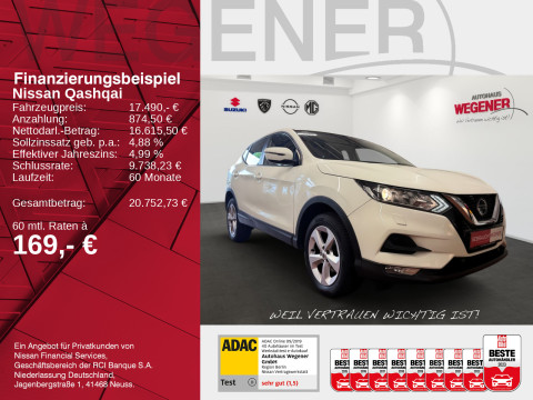 Ansicht 2 - Gebrauchtwagen Fahrzeug, Modell Qashqai der Marke Nissan von Verkäufer Autohaus Wegener Berlin GmbH - Filiale Britz