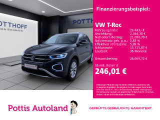 Volkswagen T-Roc 1.5 TSI DSG STYLE AHK NAVI ACC LED+
