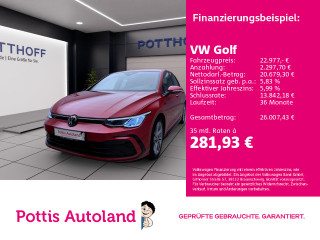 Volkswagen Golf 1.5 eTSI DSG R-LINE NAVI SITZHZG PDC LED